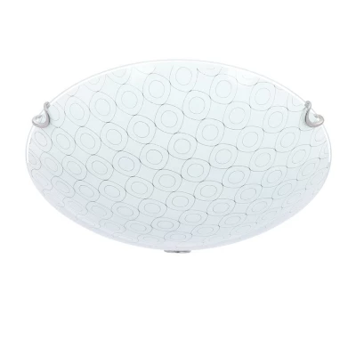 Moderní nástěnné / stropní osvětlení SESI - 1xE27, 60W, 30cm, kulaté, bílé