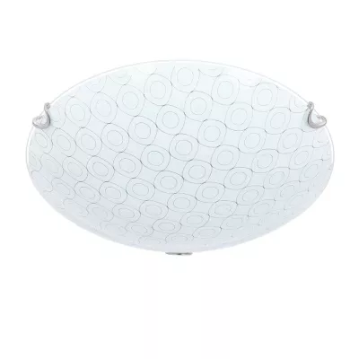 Moderní nástěnné / stropní osvětlení SESI - 1xE27, 60W, 30cm, kulaté, bílé