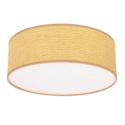 Moderní kulatá stropnice SFONDO - 2xE27, 40W, 38cm, frappé