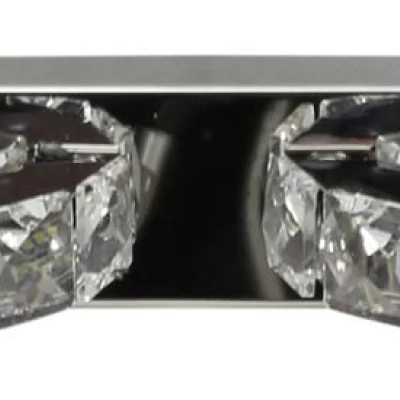 LED moderní nástěnné osvětlení SHIPI - 2x3W, 6500K (studená bílá), chromované