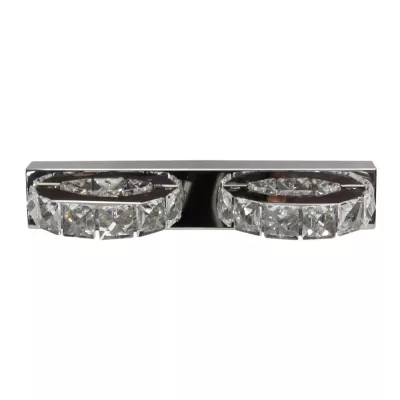 LED moderní nástěnné osvětlení SHIPI - 2x3W, 6500K (studená bílá), chromované