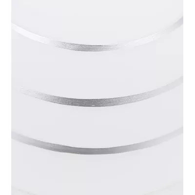 Stropní přisazený pětiramenný lustr SIMPLI - 5xE27, 40W, chromovaný / bílý