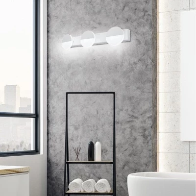 Moderní LED nástěnné osvětlení SING - 3x3W, 4000K (denní bílá), bílé