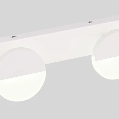 Moderní LED nástěnné osvětlení SING - 2x3W, 4000K (denní bílá), bílé