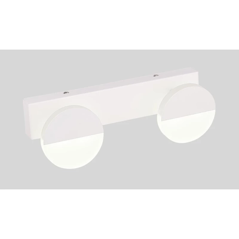 Moderní LED nástěnné osvětlení SING - 2x3W, 4000K (denní bílá), bílé