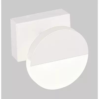 Moderní LED nástěnné osvětlení SING - 1x3W, 4000K (denní bílá), bílé