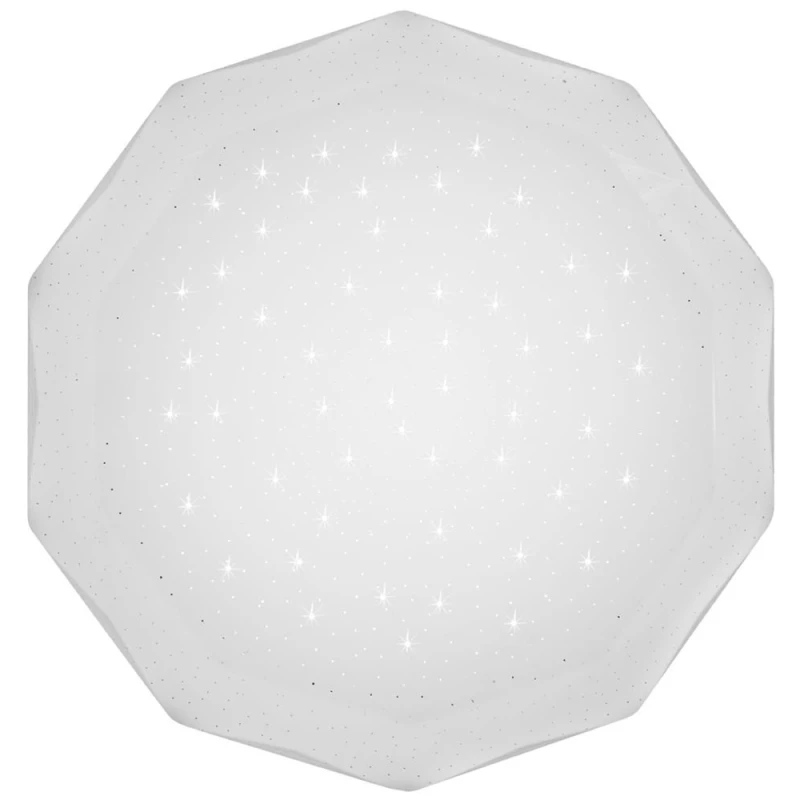 LED stropní světlo s efektem noční oblohy SKY EFECT - 16W, 6500K (studená bílá), 51cm, bílé
