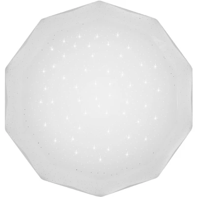 LED stropní světlo s efektem noční oblohy SKY EFECT - 10W, 6500K (studená bílá), 34cm, bílé