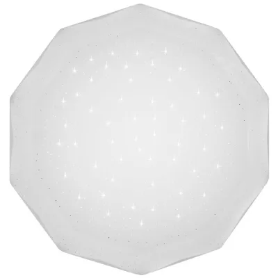 LED stropní světlo s efektem noční oblohy SKY EFECT - 10W, 6500K (studená bílá), 34cm, bílé