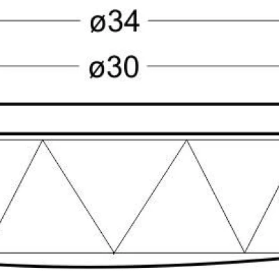LED stropní světlo s efektem noční oblohy SKY EFECT - 10W, 4000K (neutrální bílá), 34cm, bílé