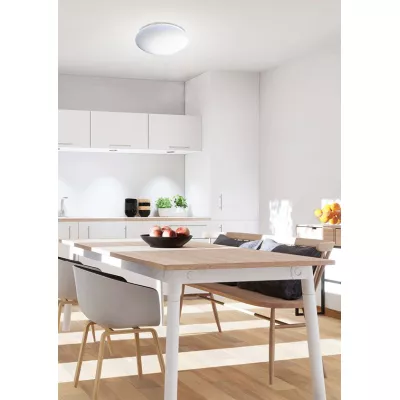 LED stropní svítidlo s efektem noční oblohy SKY EFECT - 16W, 4000K (neutrální bílá), 51cm, bílé