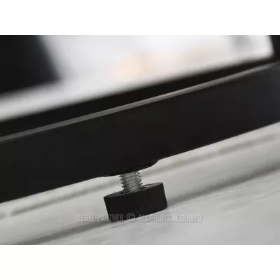 Set konferenčních stolků JACEK - bílý / černý