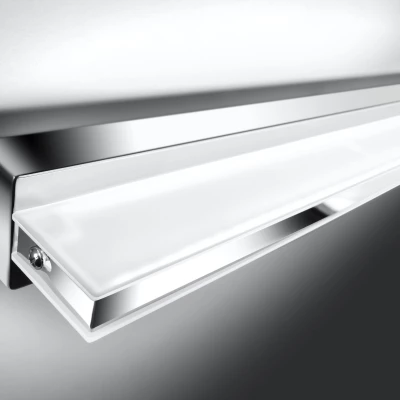 Nástěnné LED osvětlení nad zrcadlo SUMO - 12W, 6500K (studená bílá), chromované