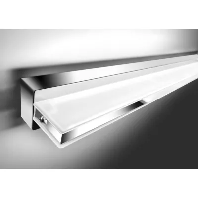 Nástěnné LED osvětlení nad zrcadlo SUMO - 12W, 6500K (studená bílá), chromované