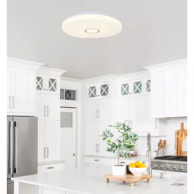 LED přisazené stropní svítidlo SUNNY - 24W, 4000K (denní bílá), 38cm, bílé