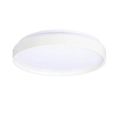 LED stropnice s efektem hvězdné oblohy TEXAS - 18W, 4000K (denní bílá), 34cm, kulaté, bílé