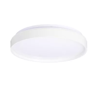 LED stropnice s efektem hvězdné oblohy TEXAS - 18W, 4000K (denní bílá), 34cm, kulaté, bílé
