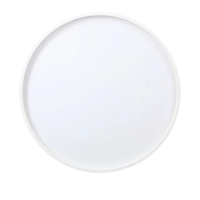 LED stropnice s efektem hvězdné oblohy TEXAS - 18W, 4000K (denní bílá), 34cm, kulaté, bílé