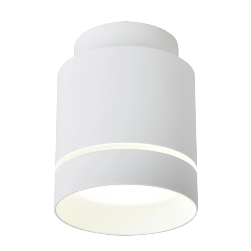 LED stropní moderní osvětlení TUBA - 12W, 4000K (neutrální bílá), 10,5x7,9cm, kulaté, bílé