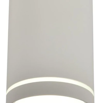 Stropní osvětlení TUBA - 1xGU10, 15W, 6,8x10cm, kulaté, bílé