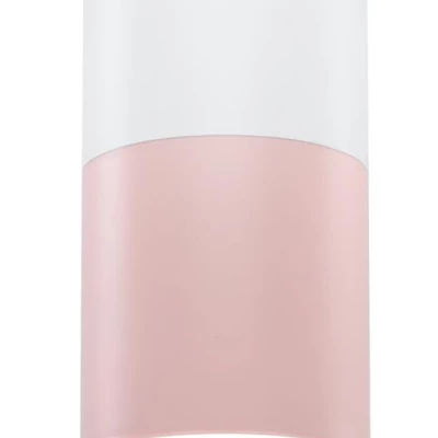 Stropní skandinávské osvětlení TUBA - 1xGU10, 50W, 5,8x12cm, kulaté, bílé / růžové