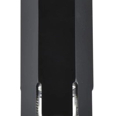 Stropní moderní svítidlo TUBA - 1xGU10, 25W, 6,3x12cm, kulaté, černé