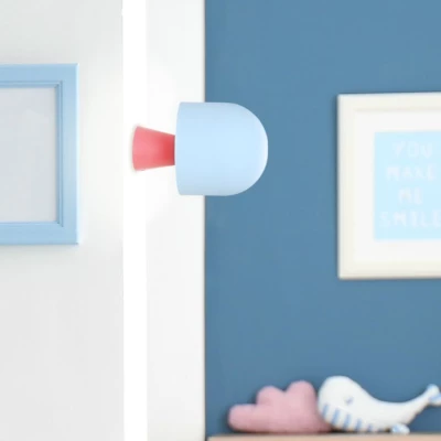 Nástěnné osvětlení VISBY - 1xG9, 40W, červené / modré