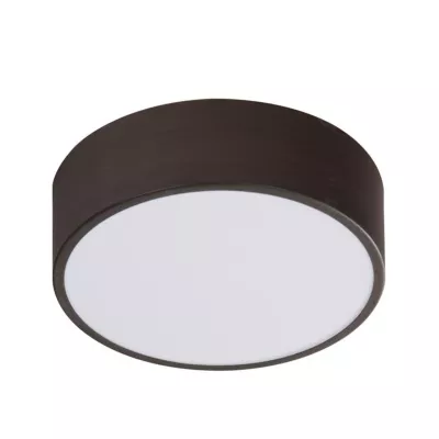 Stropní LED přisazené svítidlo ZIGO - 10W, 6500K (studená bílá), wenge