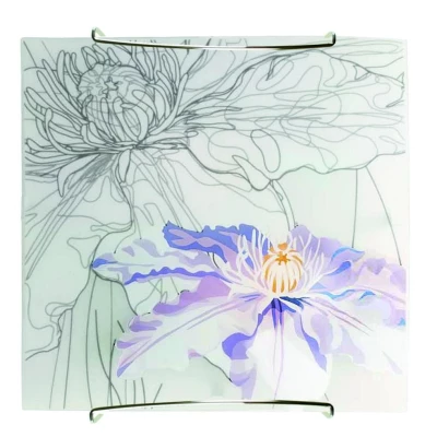 Stropní / nástěnné svítidlo SPRING - 1xE27, 60W, 30x30cm, hranaté, různobarevné