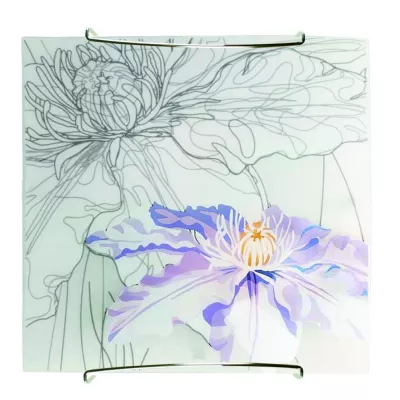 Stropní / nástěnné svítidlo SPRING - 1xE27, 60W, 30x30cm, hranaté, různobarevné