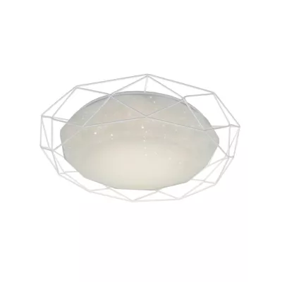 Stropní přisazené LED svítidlo SVEN - 16W, 3000K (teplá bílá), bílé