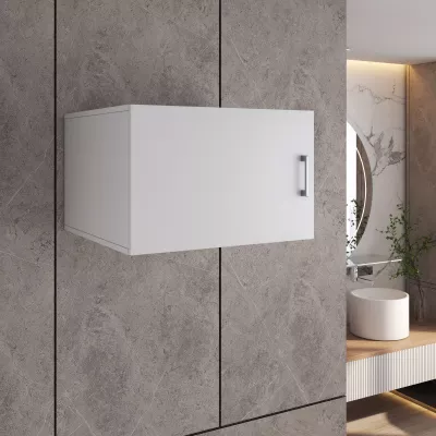 Nástavec na koupelnovou skříňku BRIANAH - bílý