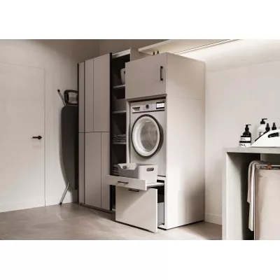 Nástavec na koupelnovou skříňku BRIANAH - kašmír