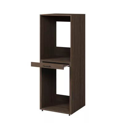 Skříňka na pračku a sušičku BRIANAH - ořech