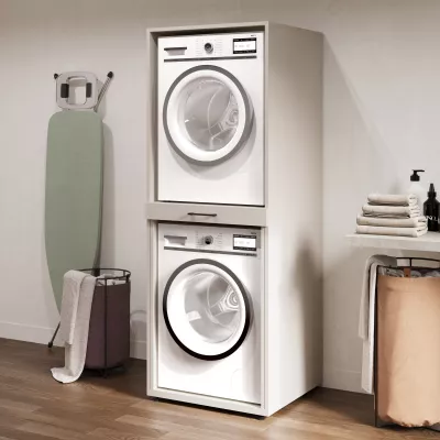 Skříňka na pračku a sušičku BRIANAH - kašmír