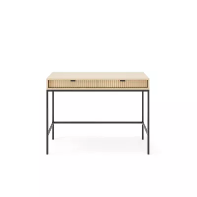 Toaletní stolek MISHEEL - dub / černý