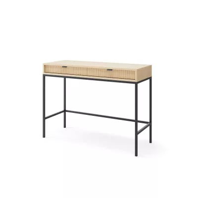 Toaletní stolek MISHEEL - dub / černý