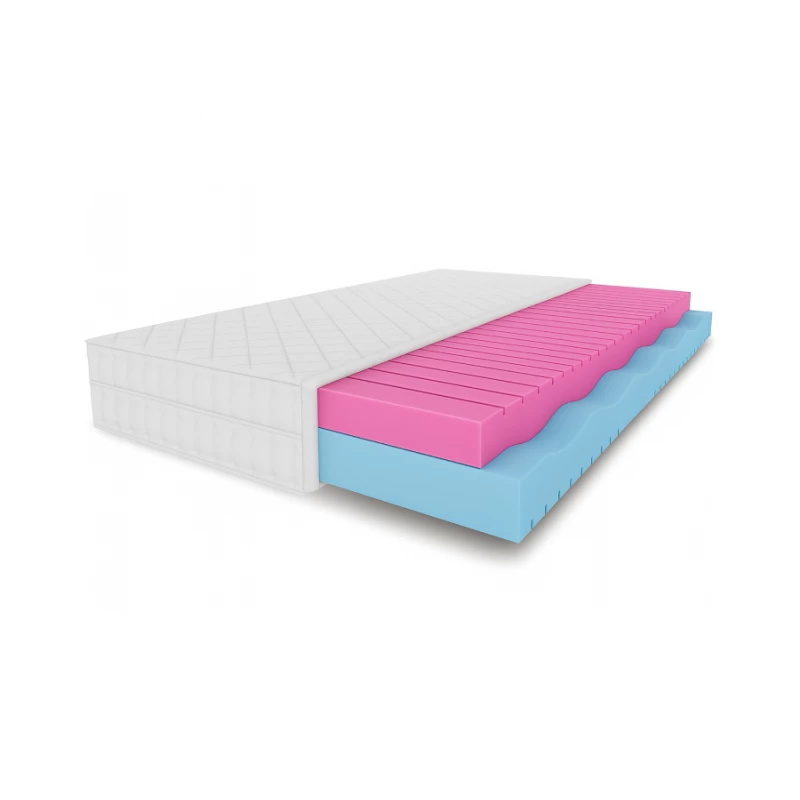 Masážní matrace s dvěma úrovněmi tvrdosti 100x200x25 BUCKHALL