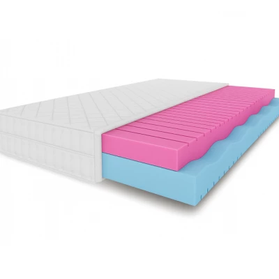 Masážní matrace s dvěma úrovněmi tvrdosti 100x200x20 BUCKHALL