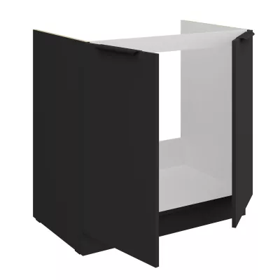 Dřezová skříňka LUNARA - šířka 80 cm, černá