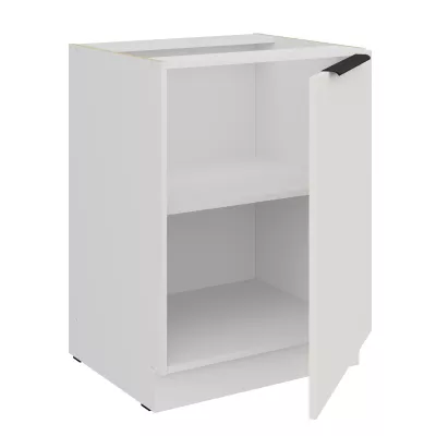 Dolní jednodveřová skříňka LUNARA - šířka 60 cm, bílá