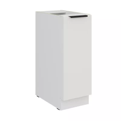 Výsuvná skříňka LUNARA - šířka 30 cm, bílá