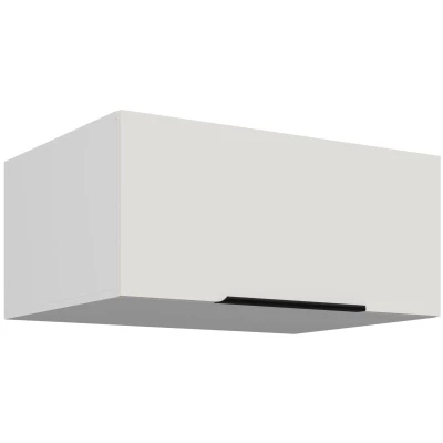 Hluboká digestořová skříňka LUNARA - šířka 80 cm, bílá