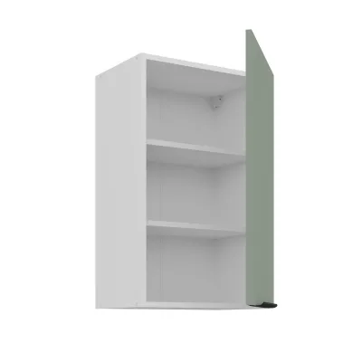 Horní kuchyňská skříňka LUNARA - šířka 45 cm, zelená / bílá