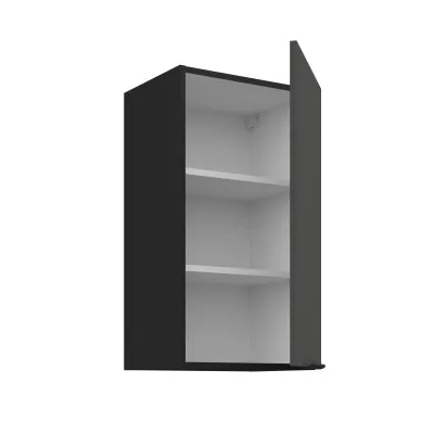 Horní kuchyňská skříňka LUNARA - šířka 40 cm, grafit / černá