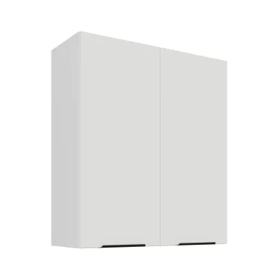 Vysoká horní skříňka LUNARA - šířka 80 cm, bílá