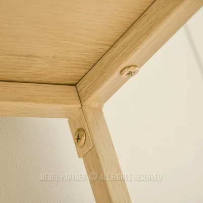 Konzolový stolek NIRAI se šuplíkem - dub