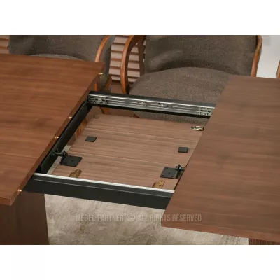 Rozkládací jídelní stůl 160(200)x90 CENDRY - ořech