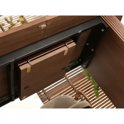 Rozkládací jídelní stůl 160(200)x90 CENDRY - ořech