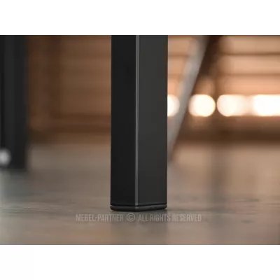 Moderní jídelní stůl HENRIK - černý